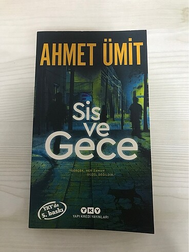 Ahmet Ümit Sis Ve Gece kitap