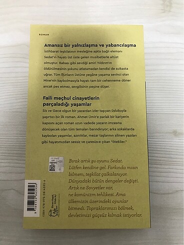  Ahmet Ümit Sis Ve Gece kitap