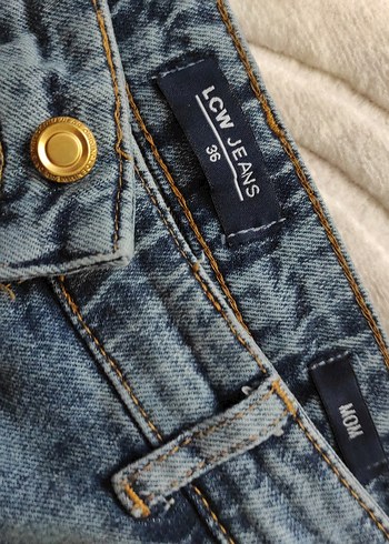 LC Waikiki Mavi Kadın Midi Boy Salaş Denim Pantolon
