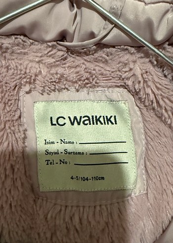 Kürklü Kapüşonlu Kız Kabanı - Lila - Görsel 3