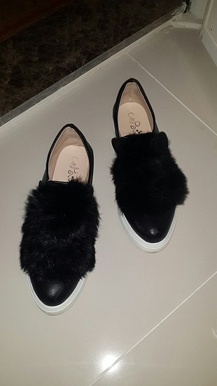 tüylü ayakkabı sneakers