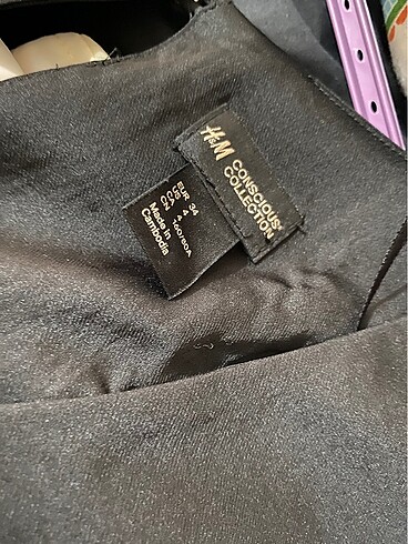 34 Beden H&M Siyah Elbise