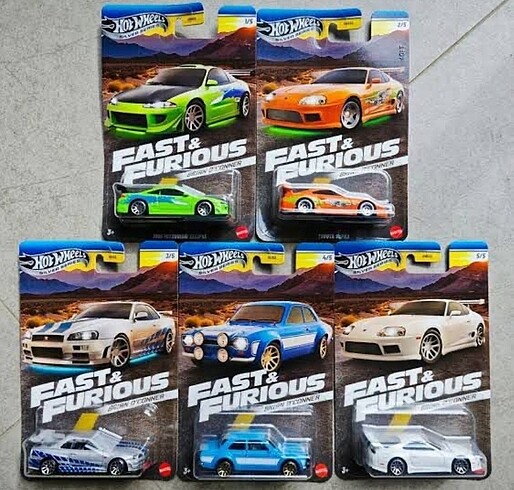 Hot Wheels Brian O Conner Seti