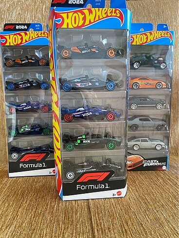 Hot Wheels Formula 1 Beşli Set