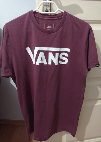 Vans Bordo Erkek V Yaka Tişört
