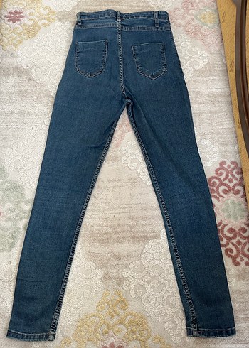 Lacivert Kadın Denim Pantolon - Görsel 3