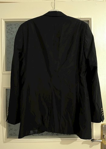 Erkek Düğmeli Siyah Ceket - Görsel 2