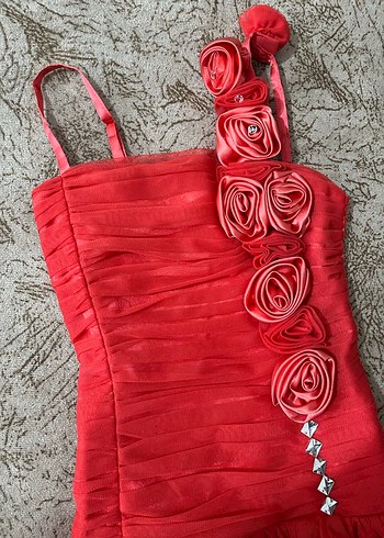 Kız Çocuk Fırfırlı Elbise - Görsel 3