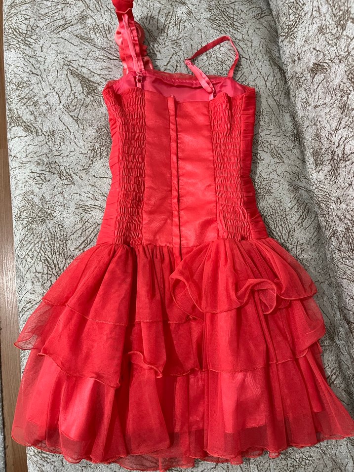 Kız Çocuk Fırfırlı Elbise - Görsel 2