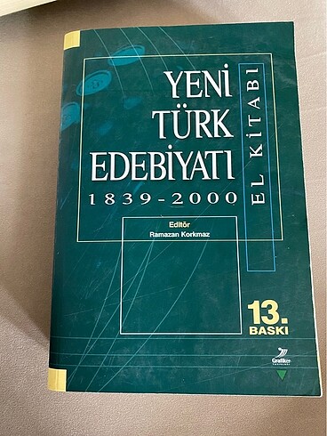 Yeni türk edebiyatı