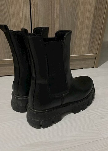37 Beden siyah Renk Siyah Platform Topuklu Kadın Bot