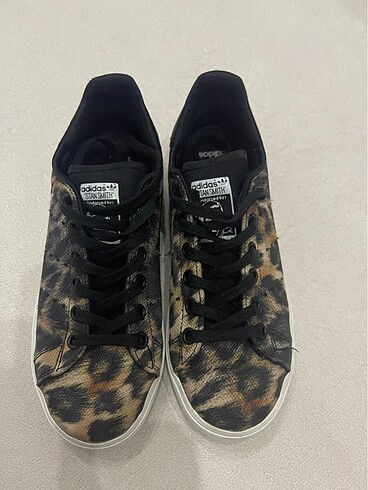 Leopar Stan Smith Adidas Spor Ayakkabı