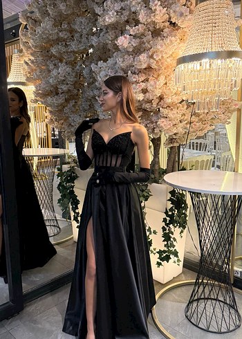 Siyah Straplez Büstiyer - Görsel 2