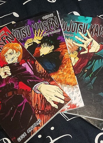 Jujutsu kaisen manga ilk dört cilt