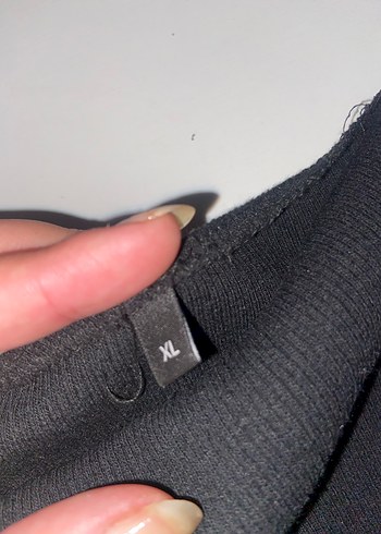 xl Beden Straplez uzun kollu crop