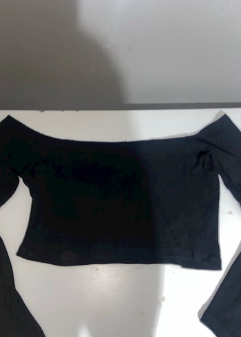 Trendyol & Milla Straplez uzun kollu crop