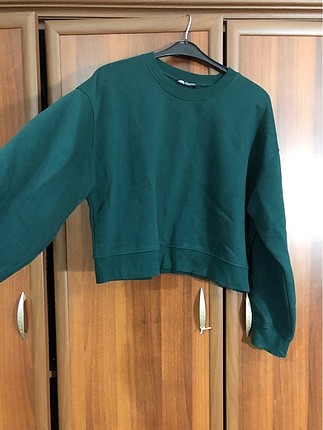 m Beden yeşil Renk Sweatshirt