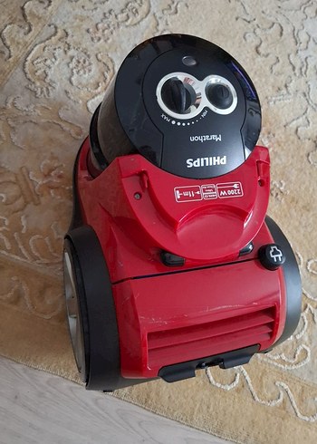 Philips Kırmızı Elektrikli Süpürge - Görsel 3