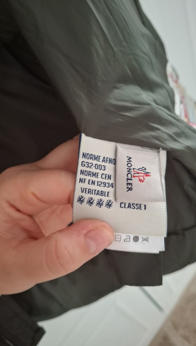 Moncler fermuar lı yeşiYelek - Görsel 2