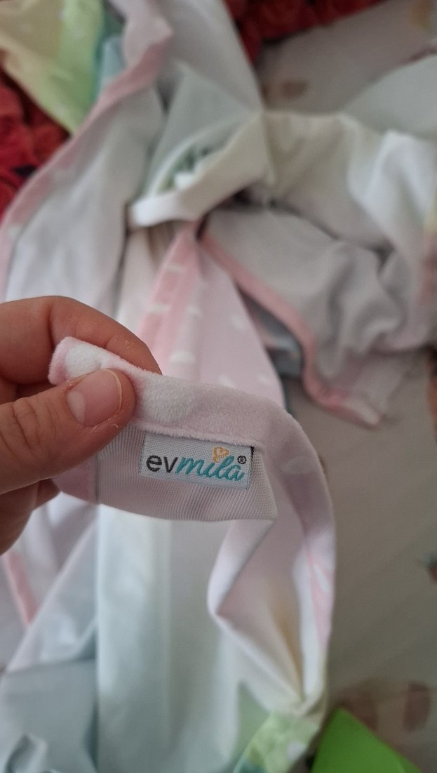 Pastel Tonlarda Çok Renkli Tie-Dye Perde - Görsel 3