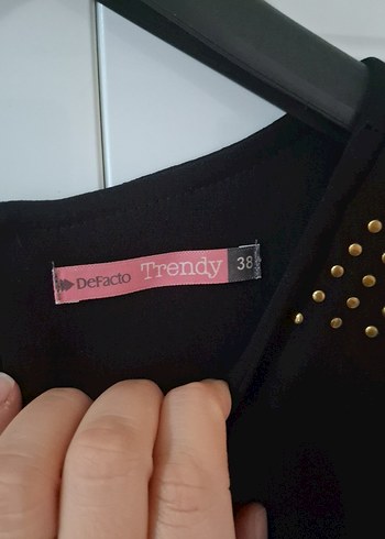 Siyah Midi Elbise - Görsel 2