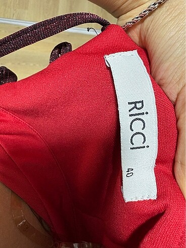 40 Beden bordo Renk Bordo cepli abiye