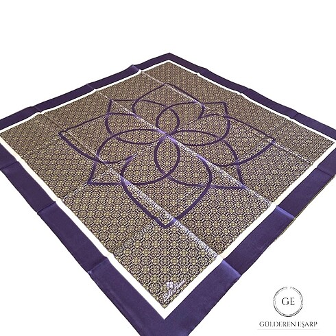 (SATILDI)Silk Home Twill İpek Eşarp