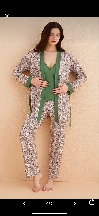 Mihra marla bayan pijama takımı