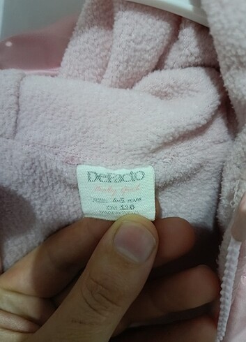 4 Yaş Beden pembe Renk Mont ceket