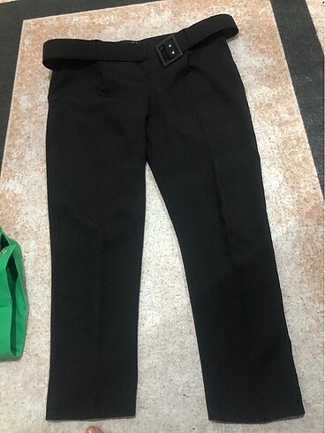 Yüksek bel kumaş pantolon - Görsel 2