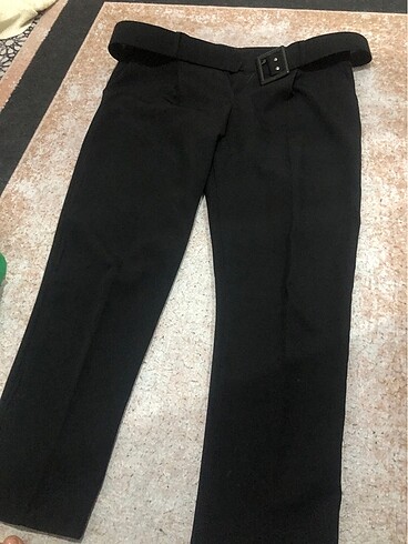 Yüksek bel kumaş pantolon - Görsel 3