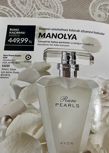 Avon Avon Rare Pearls Kadın Parfümü 10ml