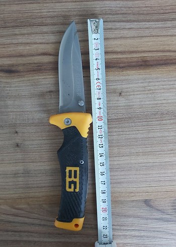 Sarı Siyah Katlanabilir Bıçak - Görsel 4