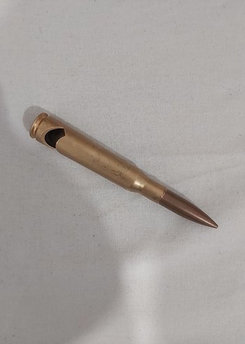 Gerçek mermiden yapılmış soda açacağı - Görsel 3