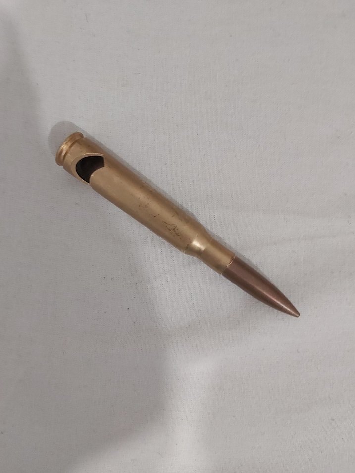 Gerçek mermiden yapılmış soda açacağı - Görsel 2