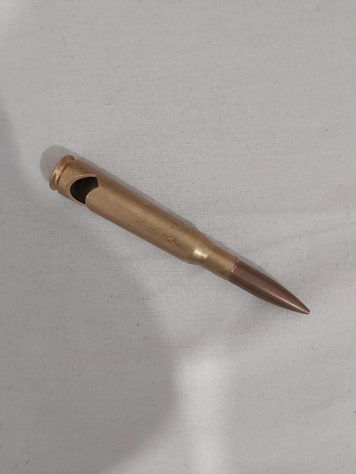 Gerçek mermiden yapılmış soda açacağı - Görsel 3