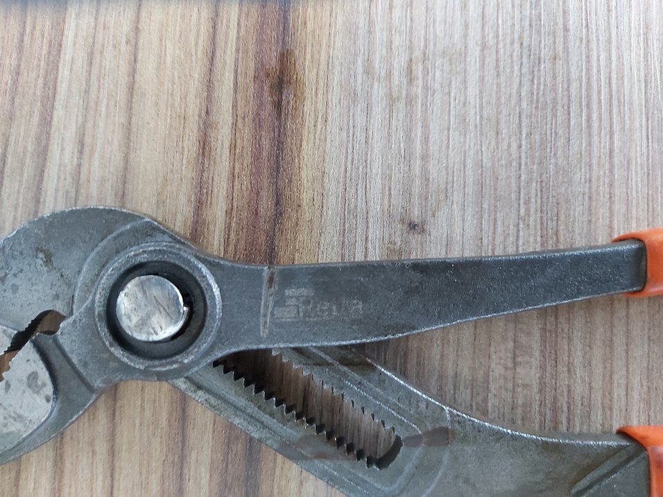 Turuncu Saplı ayarlanabilir yan Pense - Görsel 3