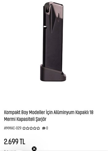 Canik şarj ör 15+3 alüminyum kapaklı - Görsel 9