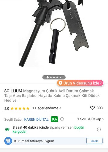Magnezyum Çubuğu, ateşleme seti - Görsel 7