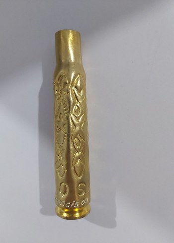 50 kalibre işlemeli boş kovan - Görsel 4