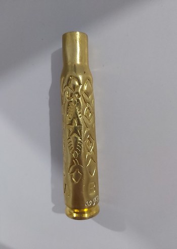 50 kalibre işlemeli boş kovan - Görsel 2