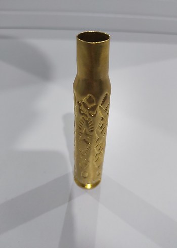 50 kalibre işlemeli boş kovan - Görsel 8