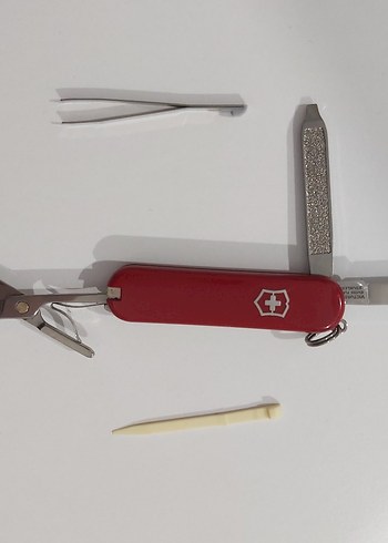 Victorinox Classic, Kırmızı Çok Fonksiyonlu Çakı - Görsel 6