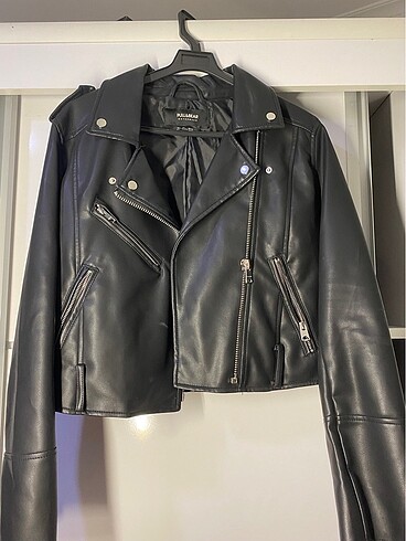 Pull and bear deri ceket