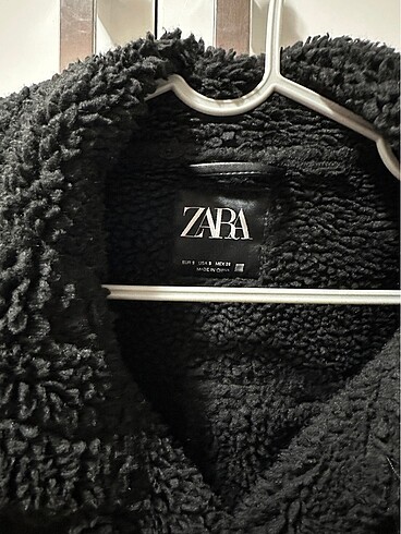 s Beden Zara Siyah Oversize Biker Ceket