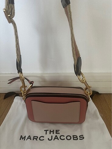 Marc Jacobs Marc Jacobs Snapshot Pembe Deri Çanta