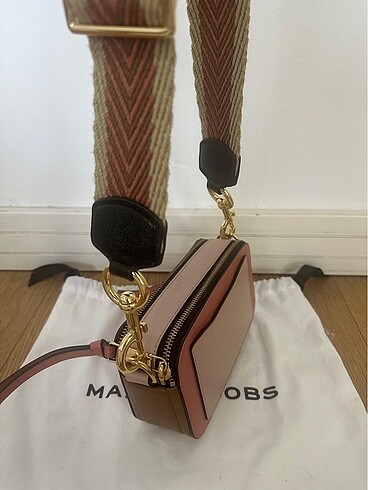 Beden pembe Renk Marc Jacobs Snapshot Pembe Deri Çanta