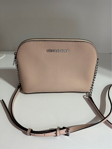 Michael Kors Uzun Askılı Pudra Rengi Omuz Çantası