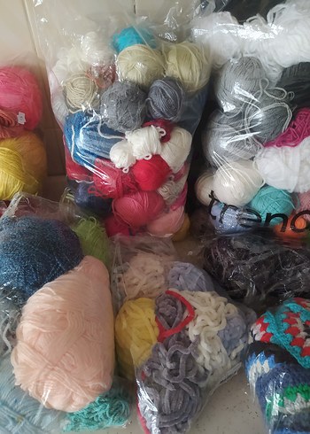 Renkli El İşi İplik Paketleri - Görsel 3
