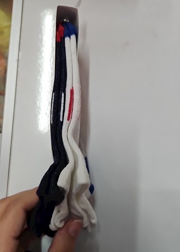 Beyaz Gri Desenli Erkek Çocuk Çorabı 23-26 - Görsel 3